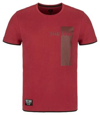 Heren t-shirt loap borneo rood