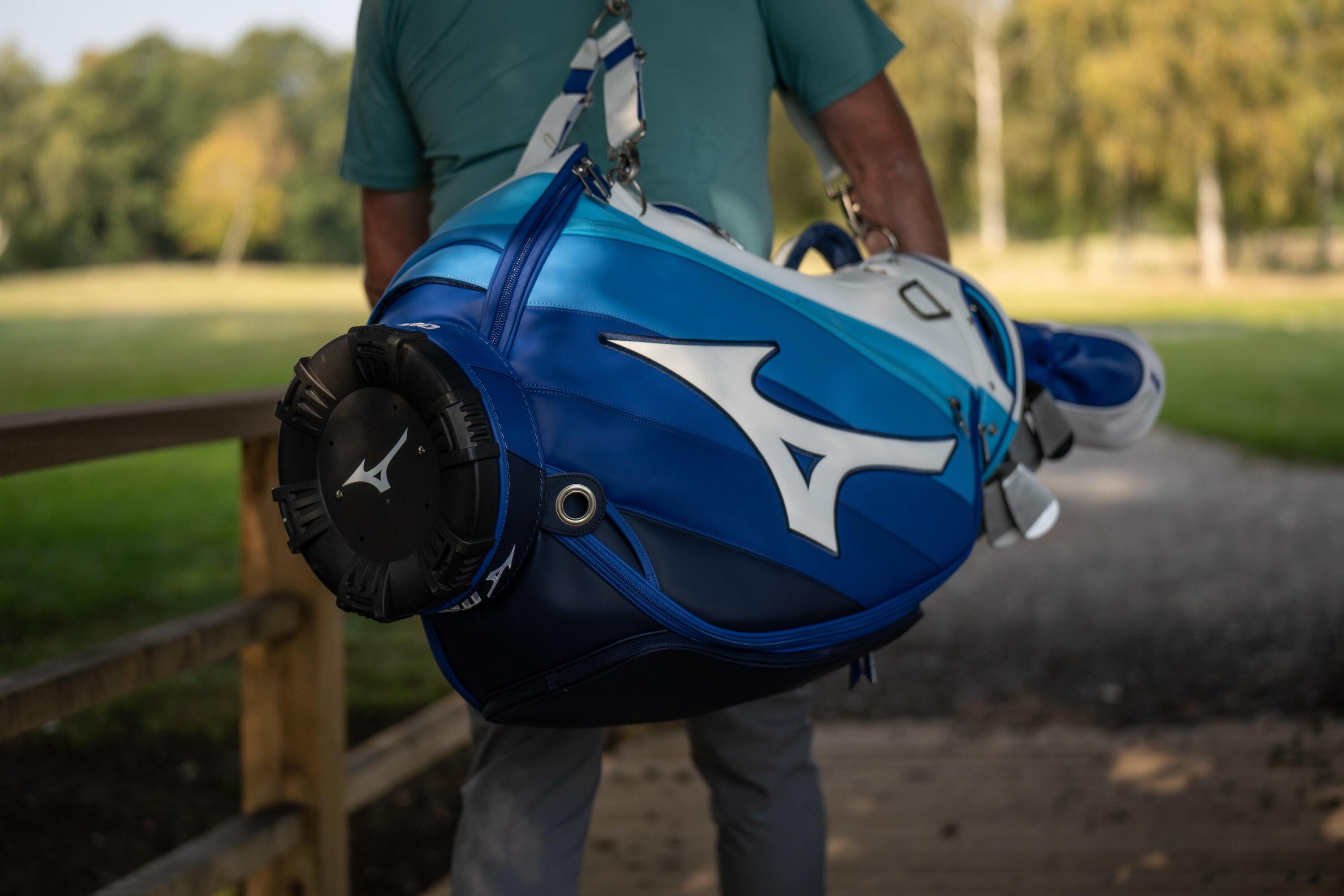 Tour Staff 2025 Golf Bag - Cart Bag - Branco Azul 6/7