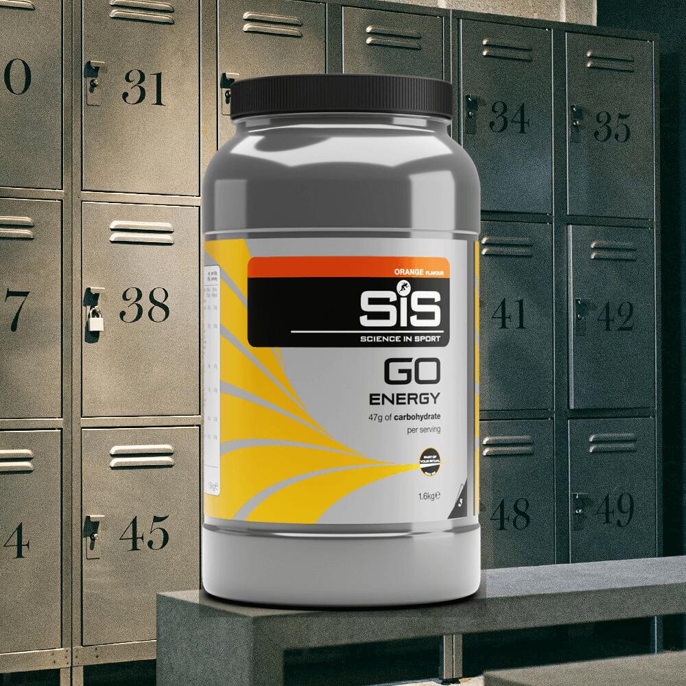 SiS Energydrink GO Electrolyte - Orange - 1,6 kg (40 scoops) 2/3