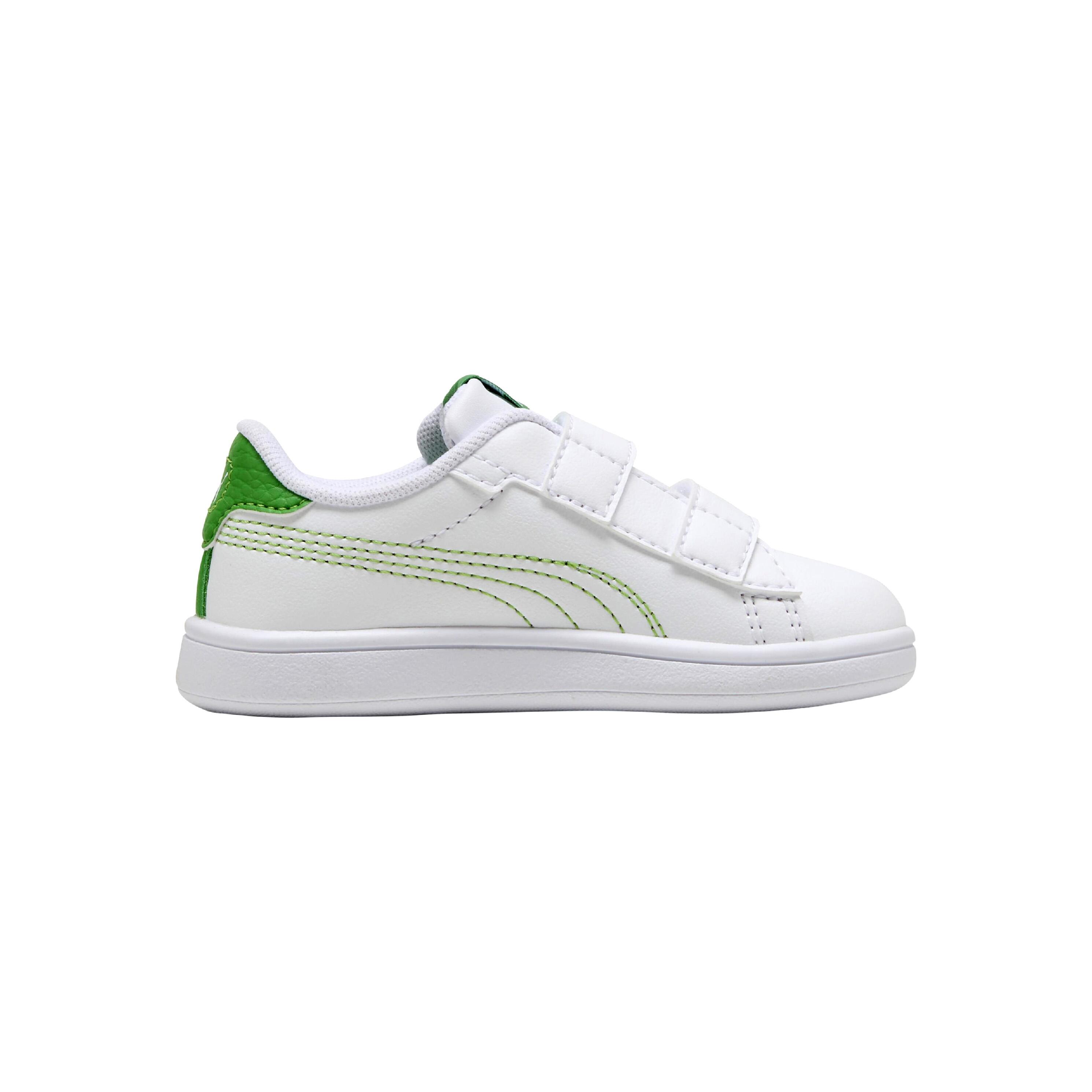 Scarpe Da Ginnastica Puma Modello Smash 3.0 Dino V Colore Bianco 2/6