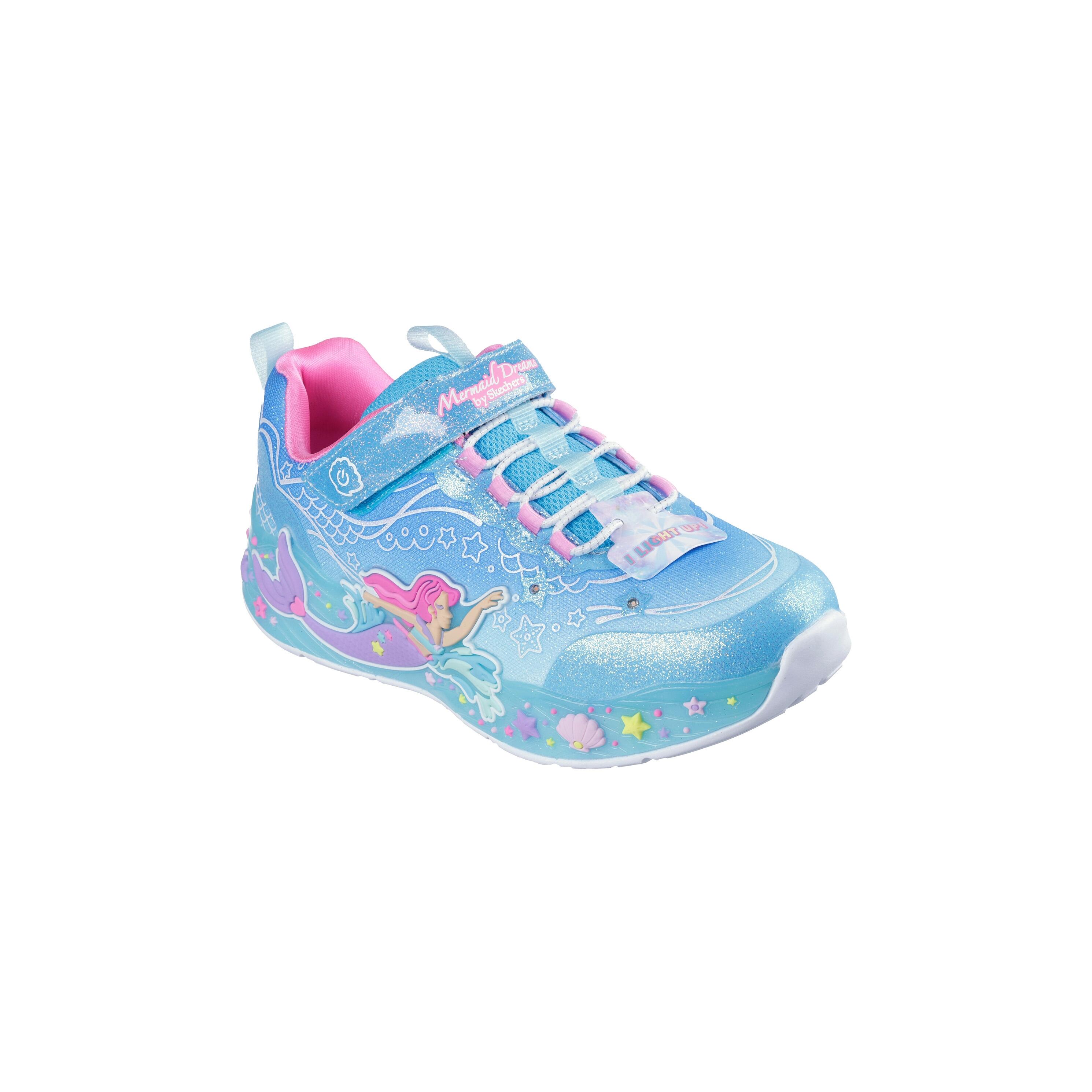 Basket à Lacets Enfant Skechers S Lighs Mermaid Dreams 3/5
