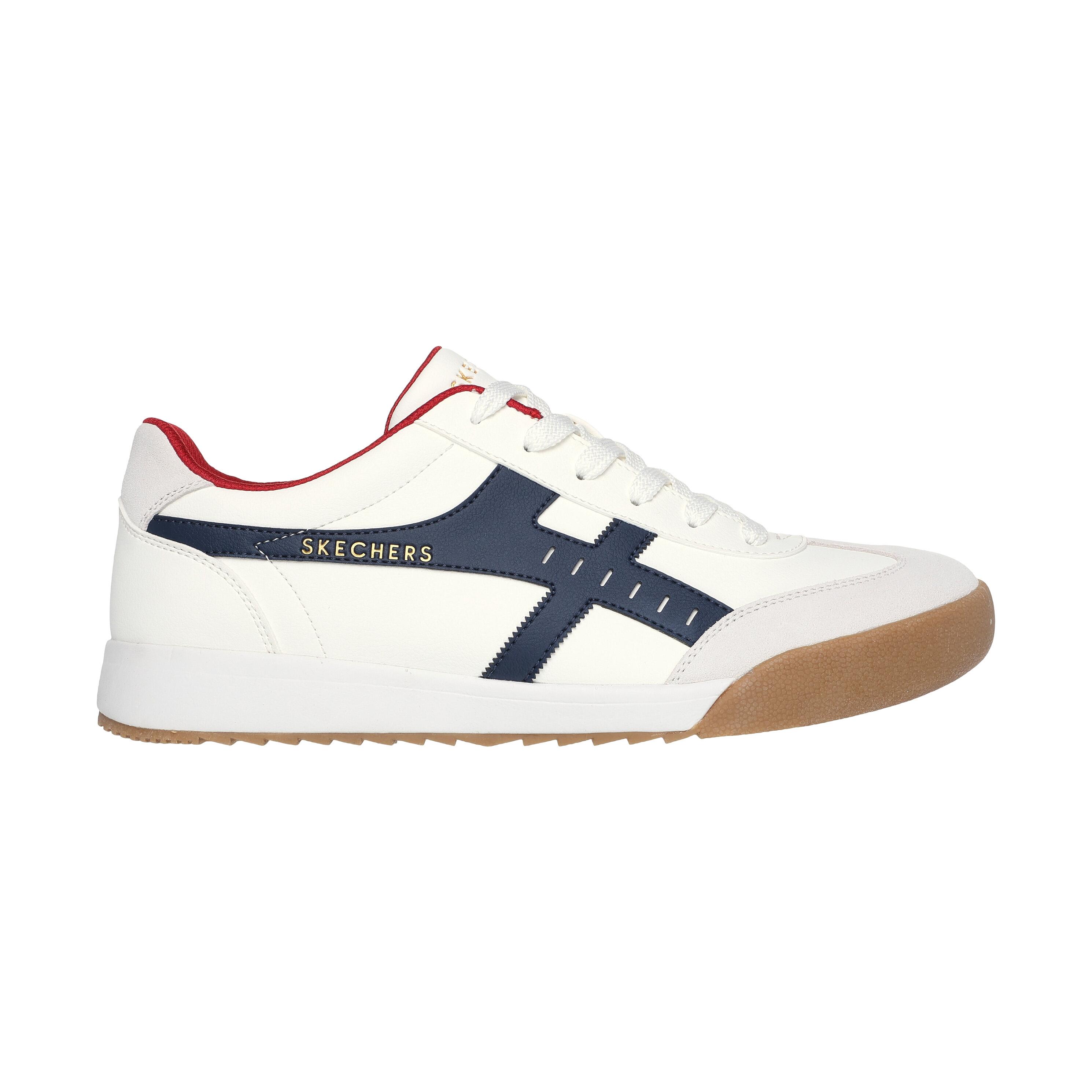 Zapatillas Caminar Hombre Skechers 183280_WNVR Blancas con Cordones 2/5