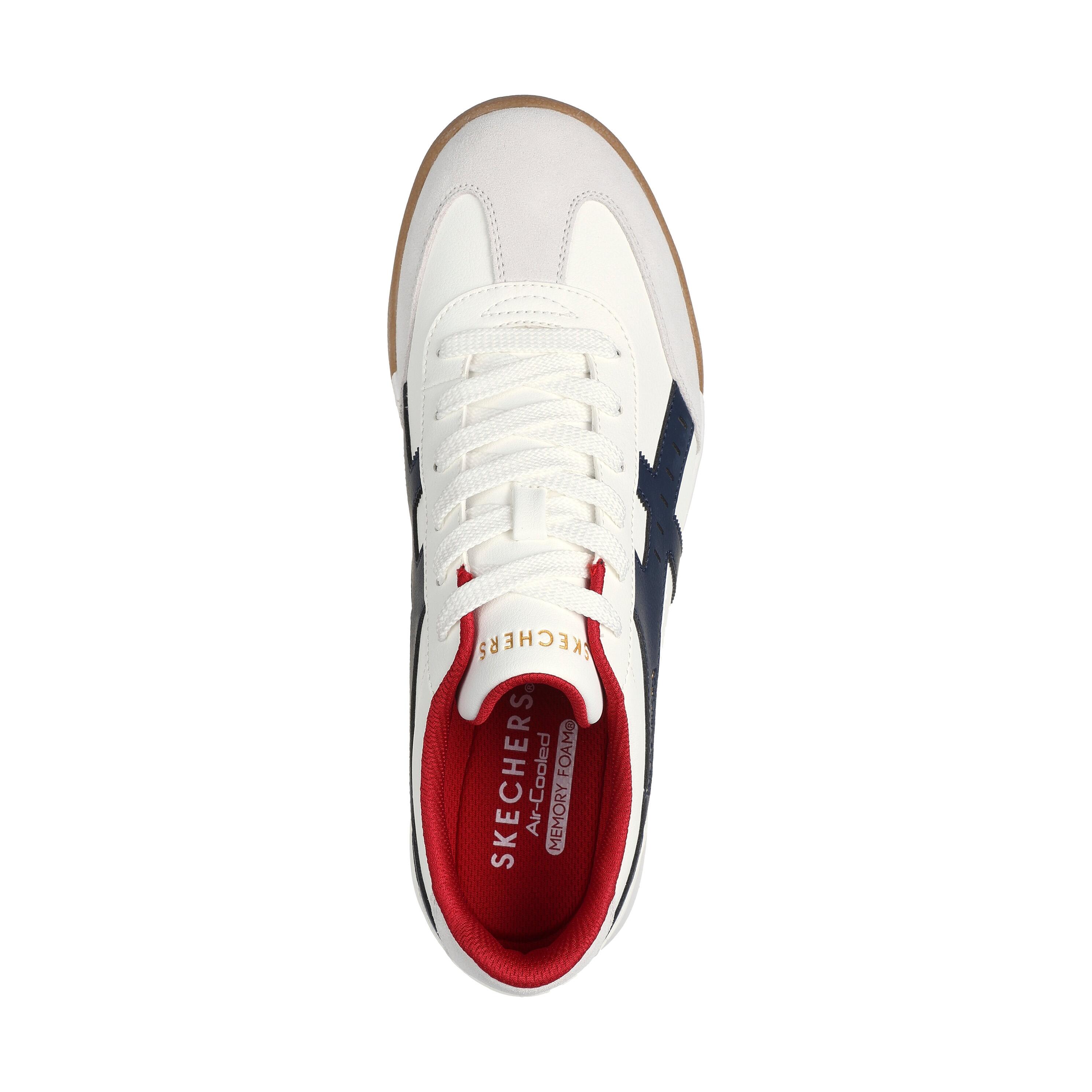 Zapatillas Caminar Hombre Skechers 183280_WNVR Blancas con Cordones 5/5