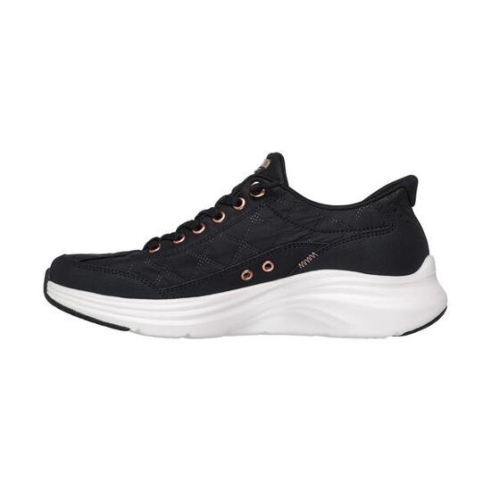 Zapatillas Skechers Mujer Slip-Ins Cozy Fit Knotted Bungee Negro