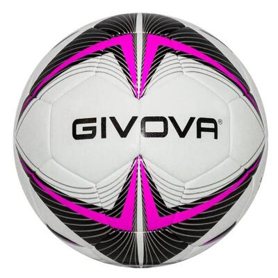 Givova match king voetbal fuchsia-zwart maat 4 - duurzaam & grip