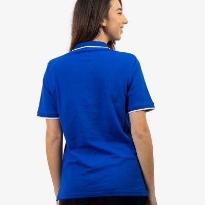 Koszulka polo Givova Royal Blue-biały-niebieski 4/4