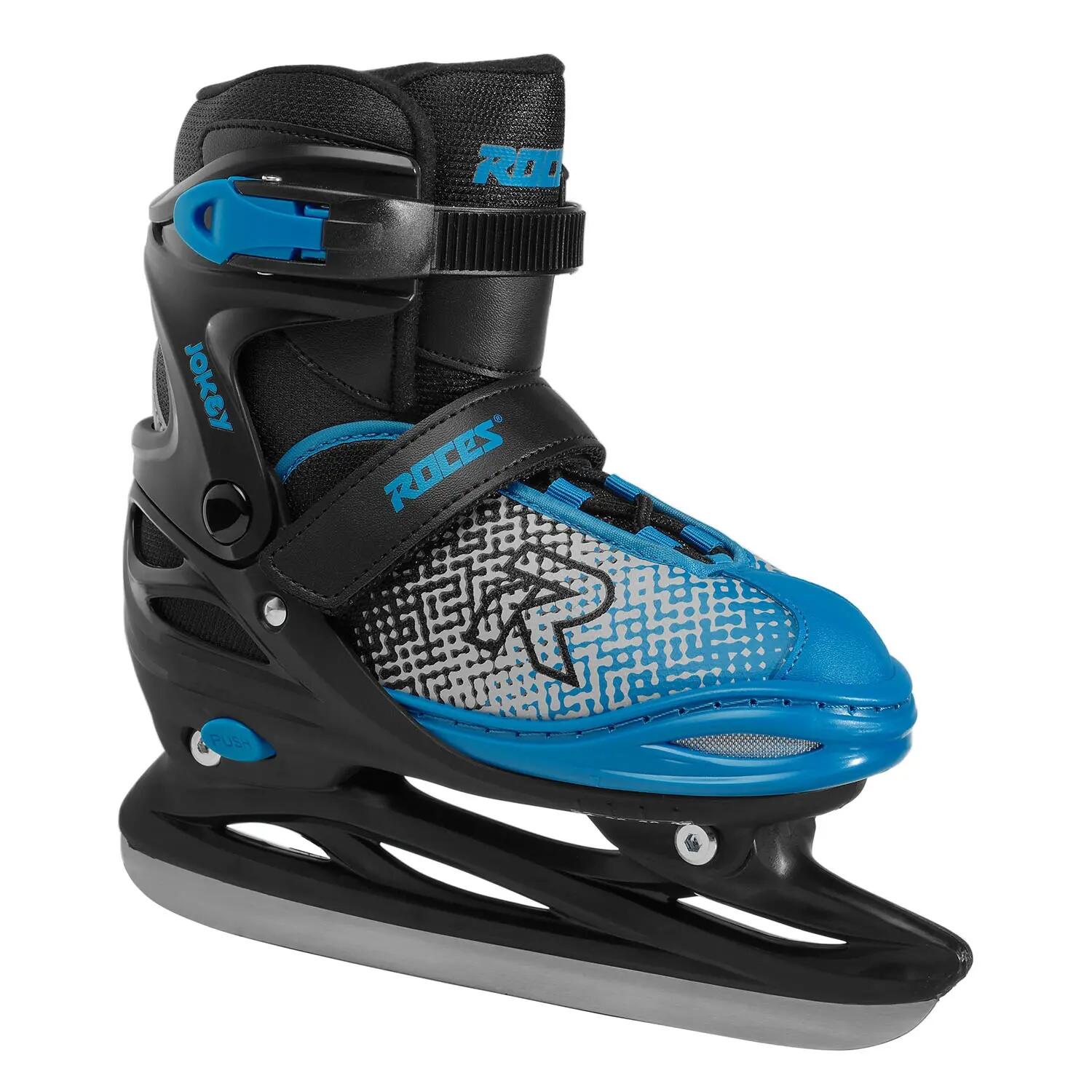 Jokey Ice X - Verstelbare Schaatsen - Kinderen - Zwart/Blauw 6/6