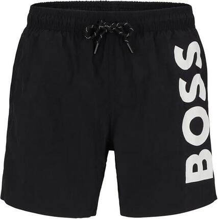 Hugo Boss Heren Zwemkleding Octopus Zwarte Zwemshorts Zwart L
