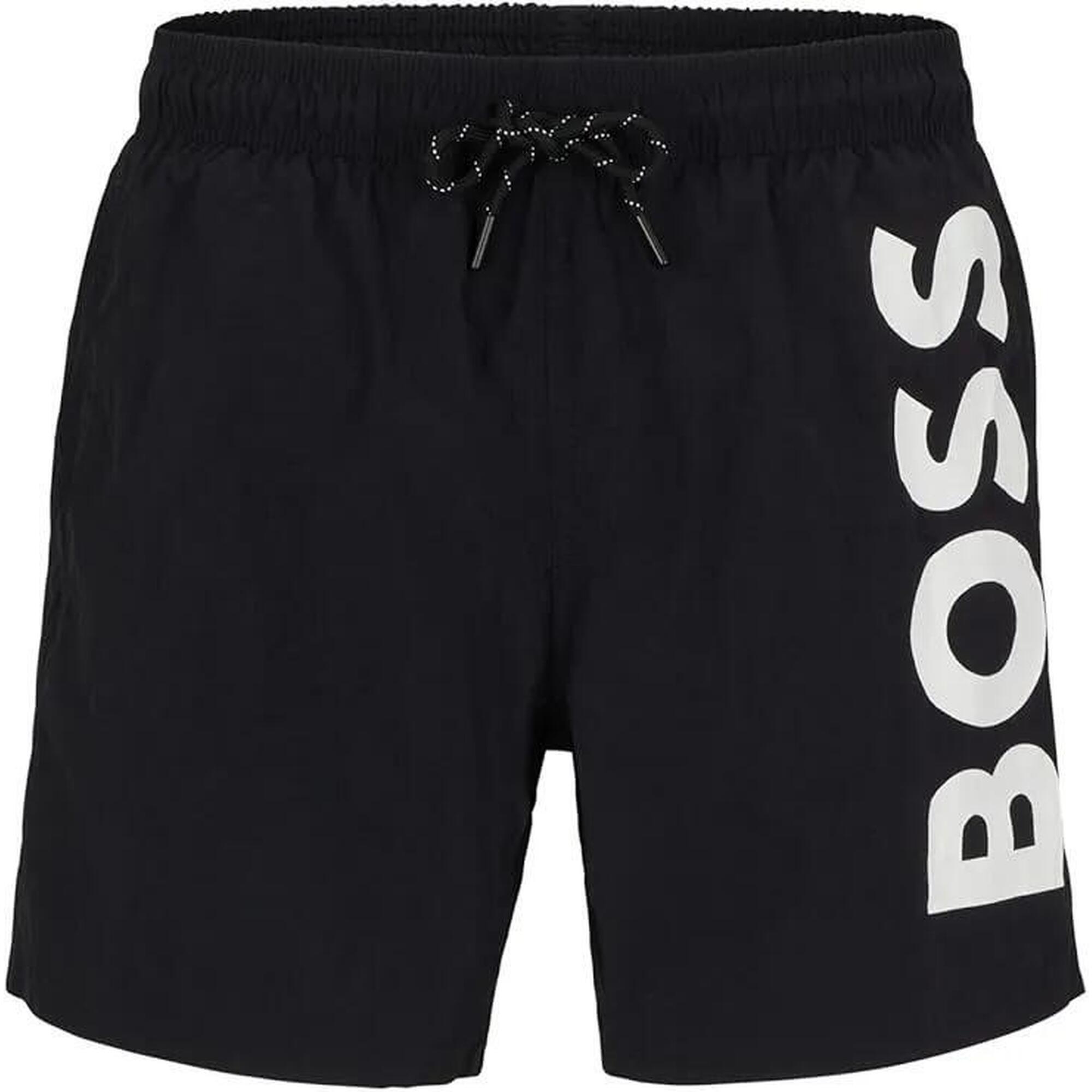 Hugo Boss Męskie Szorty Kąpielowe Octopus Czarne L.