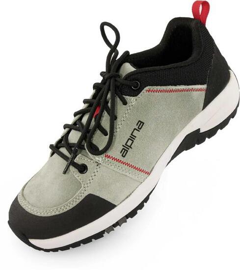 Chaussures de trekking unisexes en cuir Alpina Opal Green