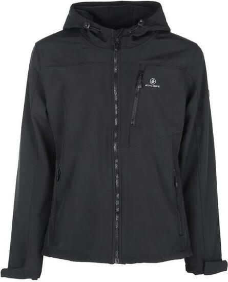 Veste Softshell Homme Athl. Dpt Hermès Noir
