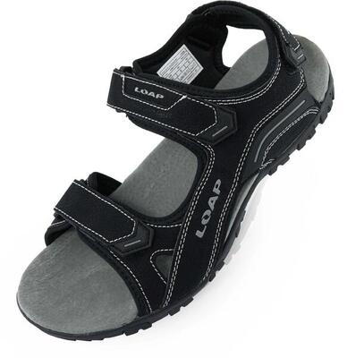 Loap allen-sandalen voor heren, zwart