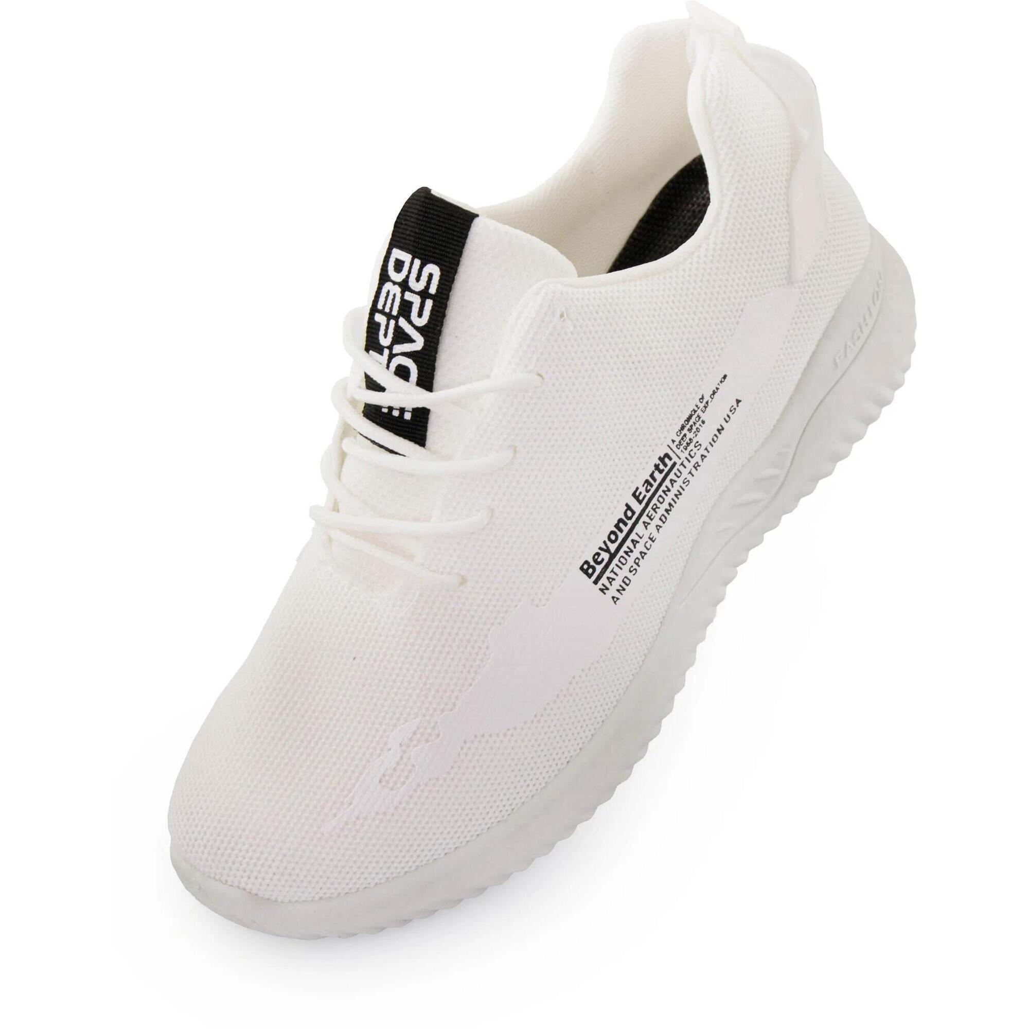 NASA Pánské boty Nasa Men Beymond The Rainbow Sneaker White