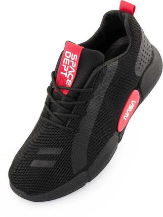 Herrenschuhe Nasa Men Beymond The Rainbow Sneaker Schwarz