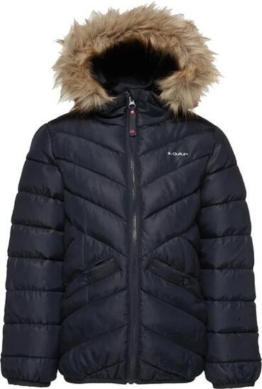 Veste d'hiver pour enfants Loap Involva bleu foncé