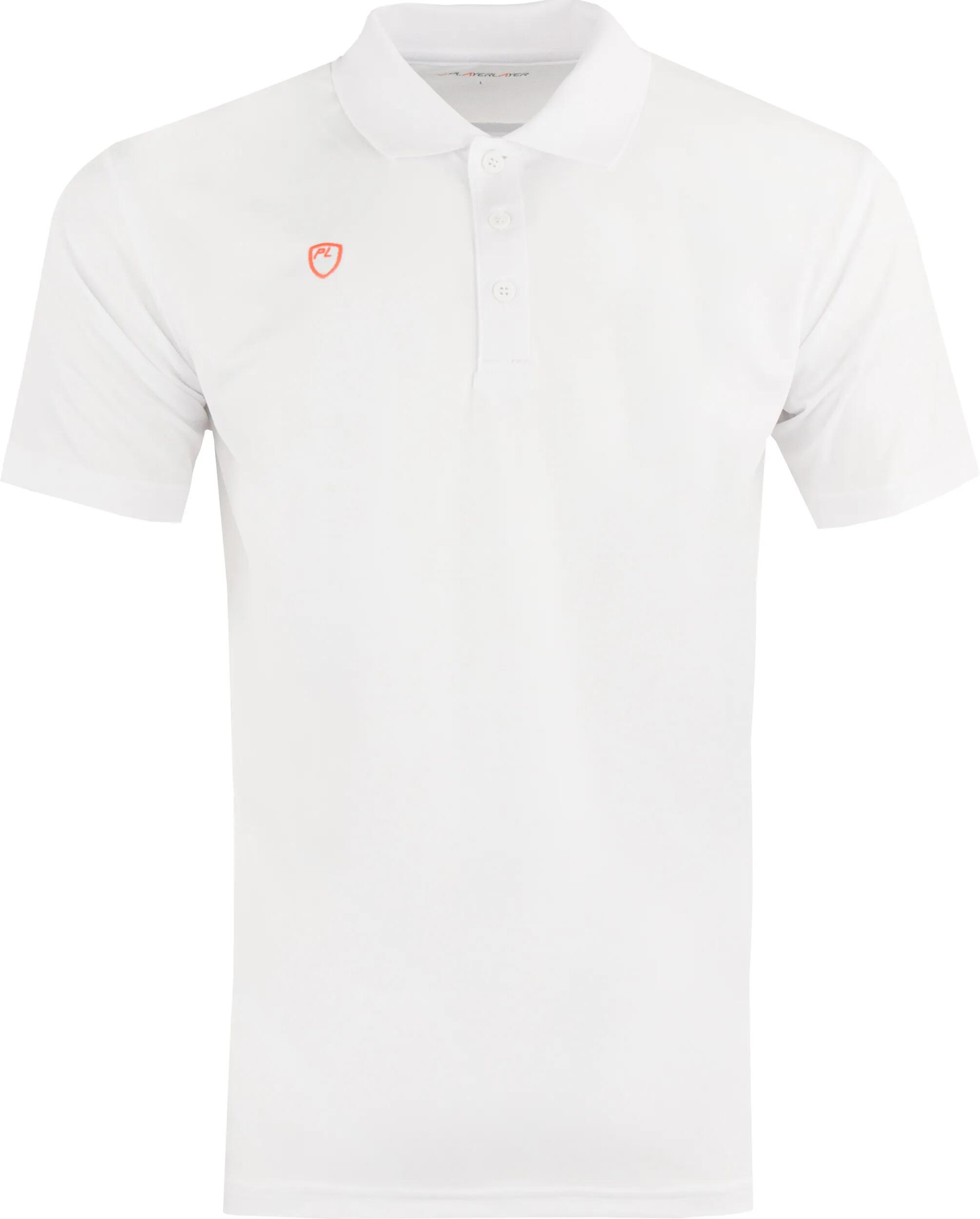 Polo homme Playerlayer Victory blanc 1/1
