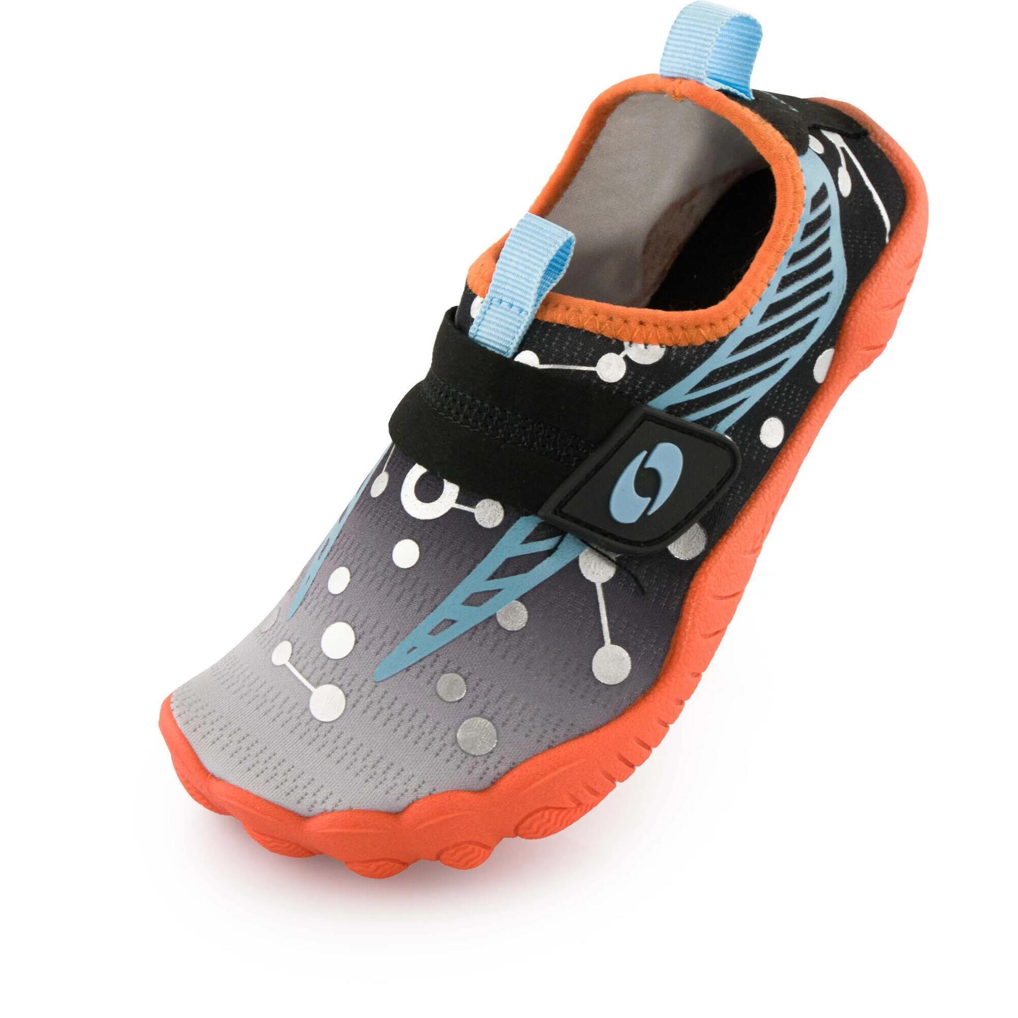 LOAP Janson dziecięce buty wodne czarno-pomarańczowe roz.33