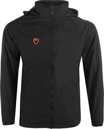Veste Playerlayer entièrement zippée pour hommes, noire