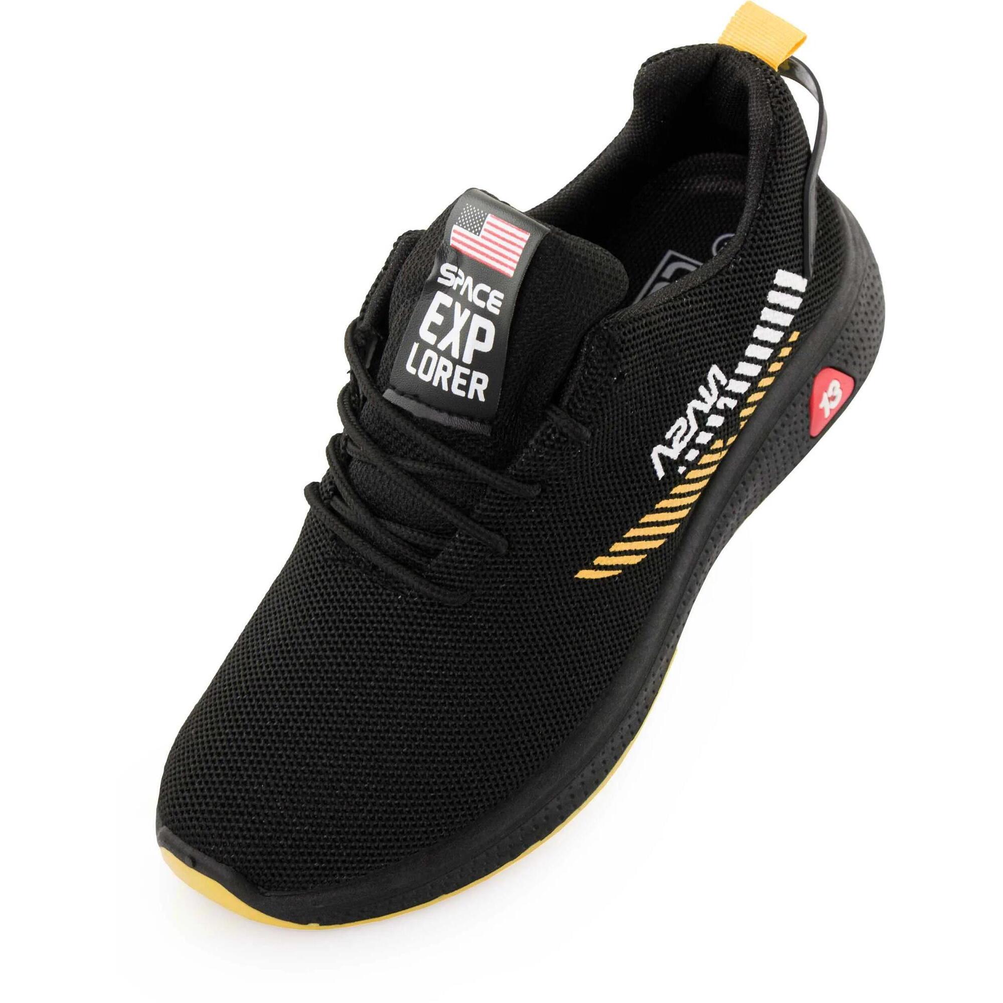 NASA Pánské boty Nasa Men Beymond The Rainbow Sneaker Black