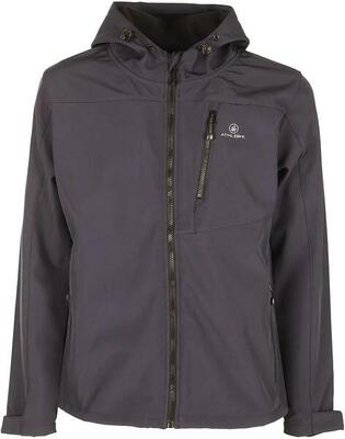 Softshell-jas voor heren athl. dpt hermes loodgrijs