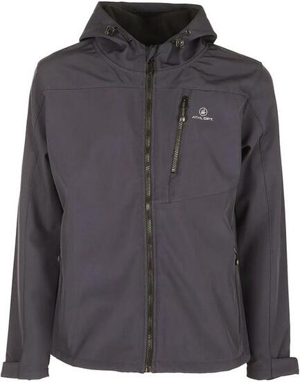 Veste Softshell Homme Athl. Dpt Hermes Plomb Gris