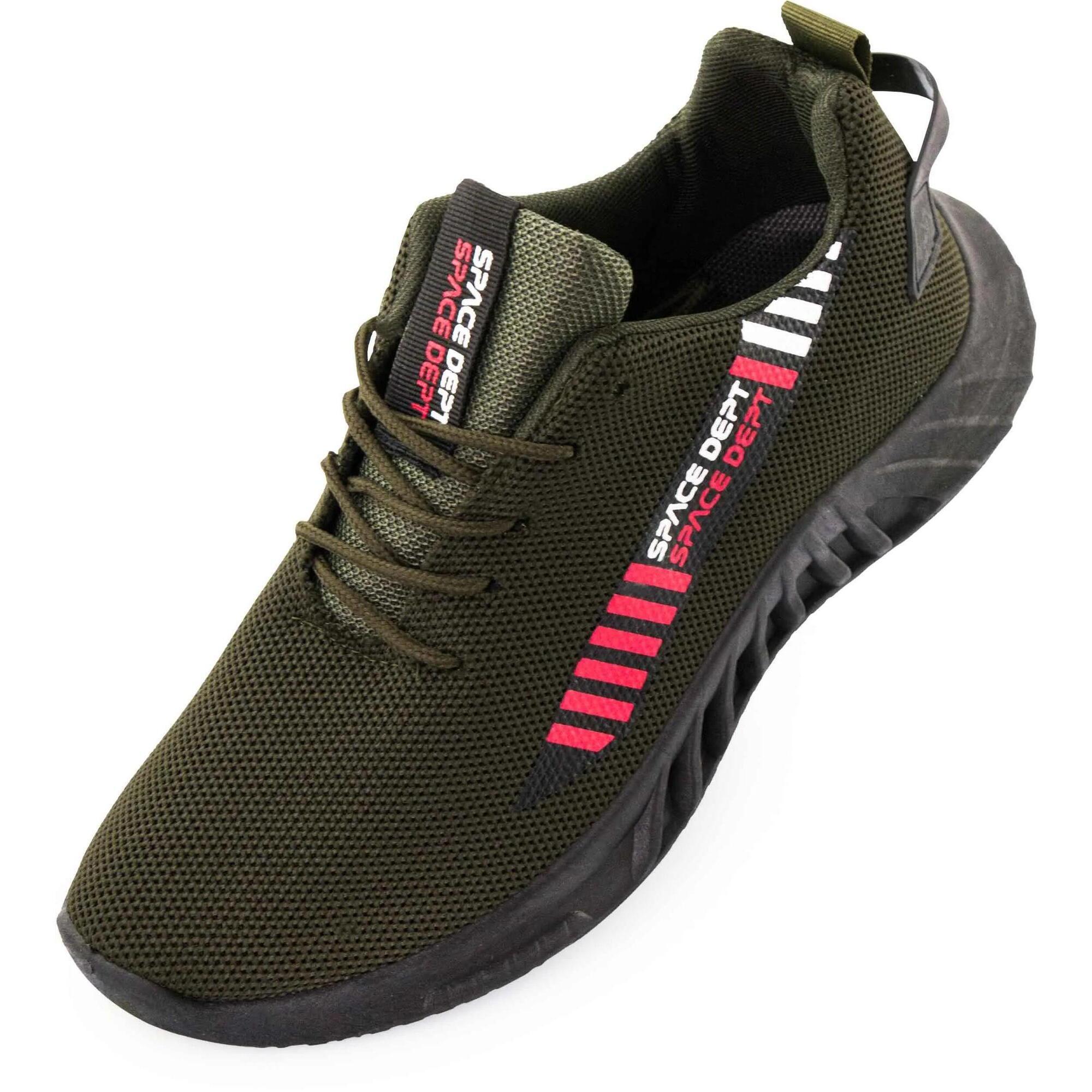 NASA Herenschoenen NASA Men Beymond The Rainbow Sneaker Kaki Groen