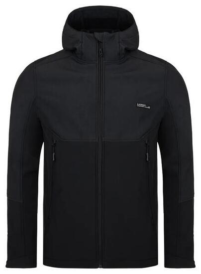 Veste softshell homme Loap Lupp avec membrane Aqua Pro noire XL