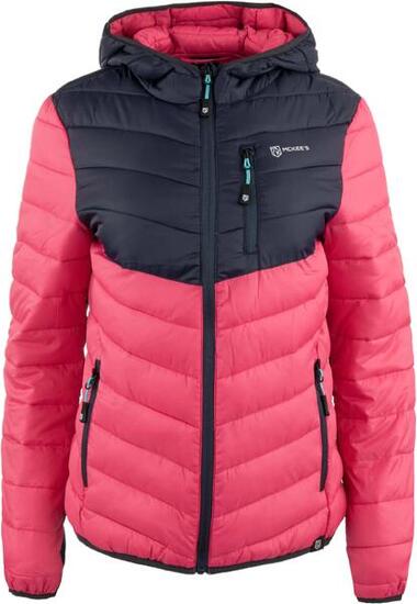 Veste hiver femme Mckees Birch Bleu-rose fuchsia