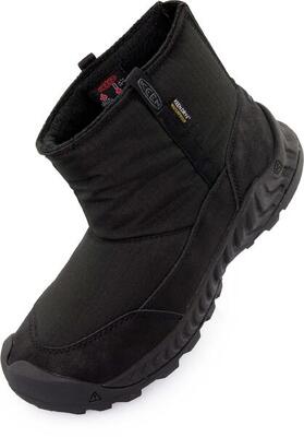 Stivali invernali da donna Keen Wmns Hood Nxis Pull On Wp Nero-nero Nero