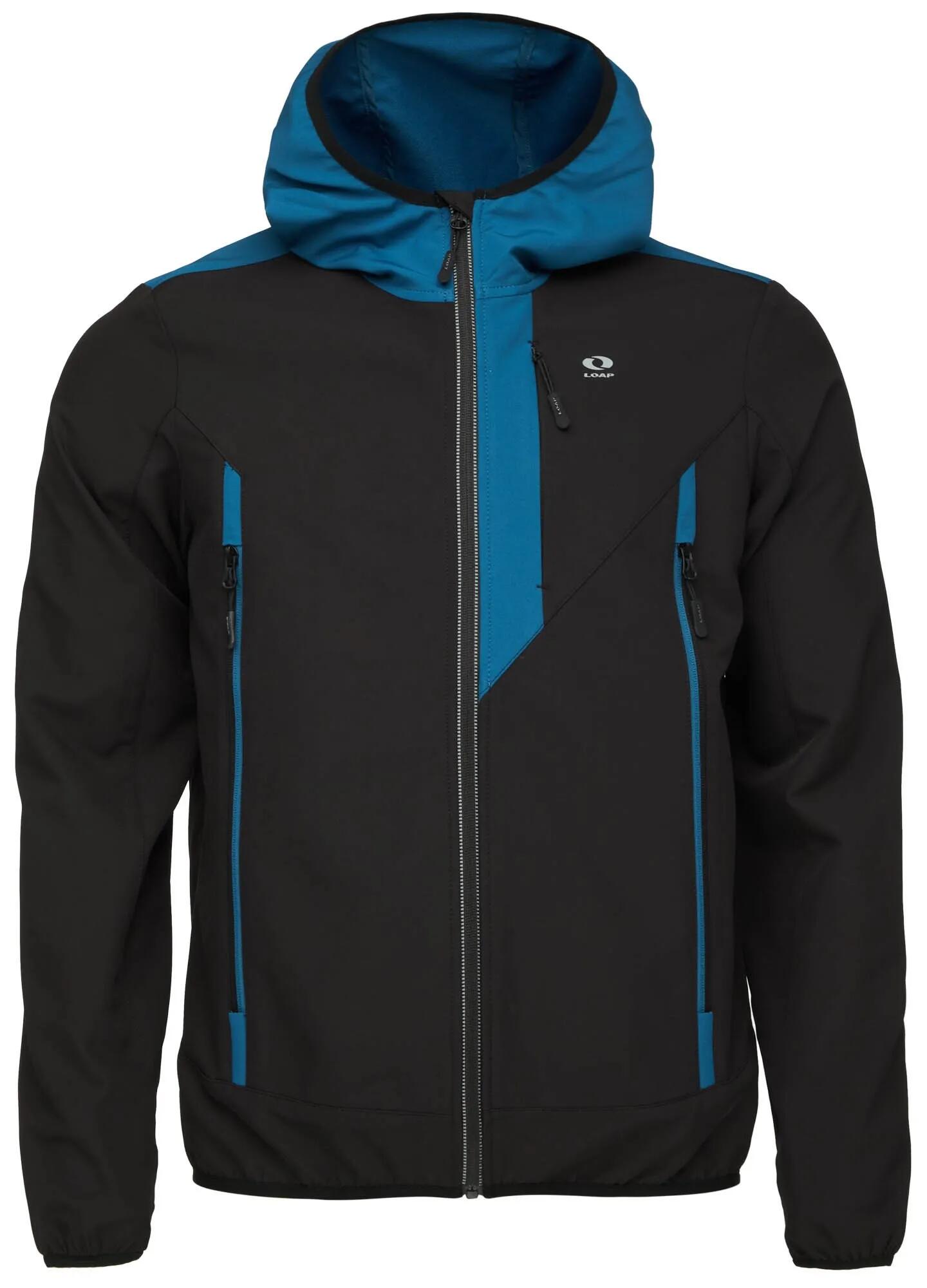 Giacca softshell uomo Loap Ursun nera 1/1