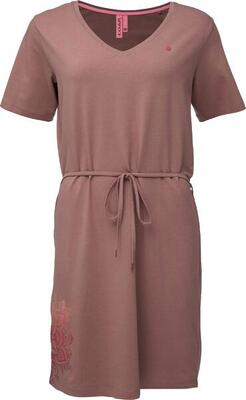 Abito donna Loap Abzoka in cotone elasticizzato stampa ornamentale