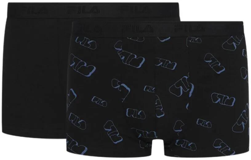 Boxeri Fila negru, pachet de 2