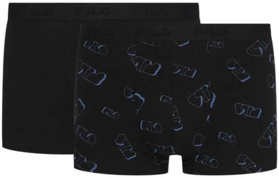 Boxers fila 2 pack noir L
