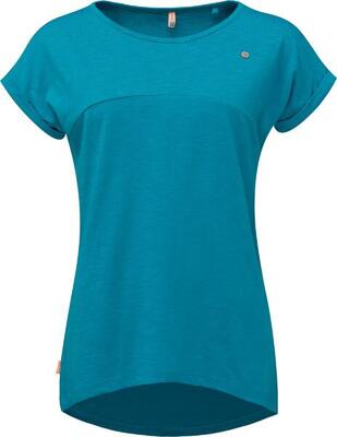 Dames t-shirt loap blavekarka turquoise turquoise