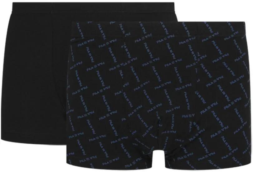 Boxeri Fila negru, pachet de 2