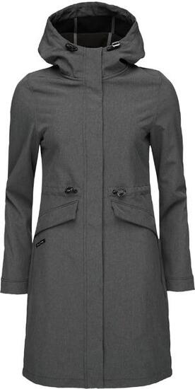 Cappotto Softshell da donna Loap Lunara Grigio Scuro