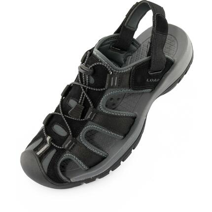 Loap Orland Sandały męskie Czarny-Szary 41