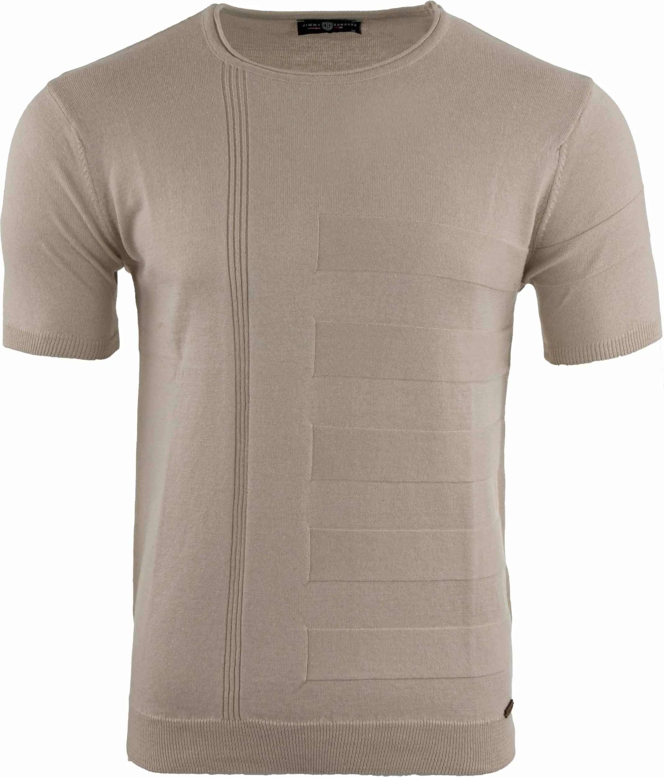 Jimmy Sanders Zeus Stone T-shirt Homme Beige 1/1
