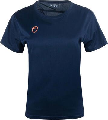Dames playerlayer victory t-shirt marineblauw