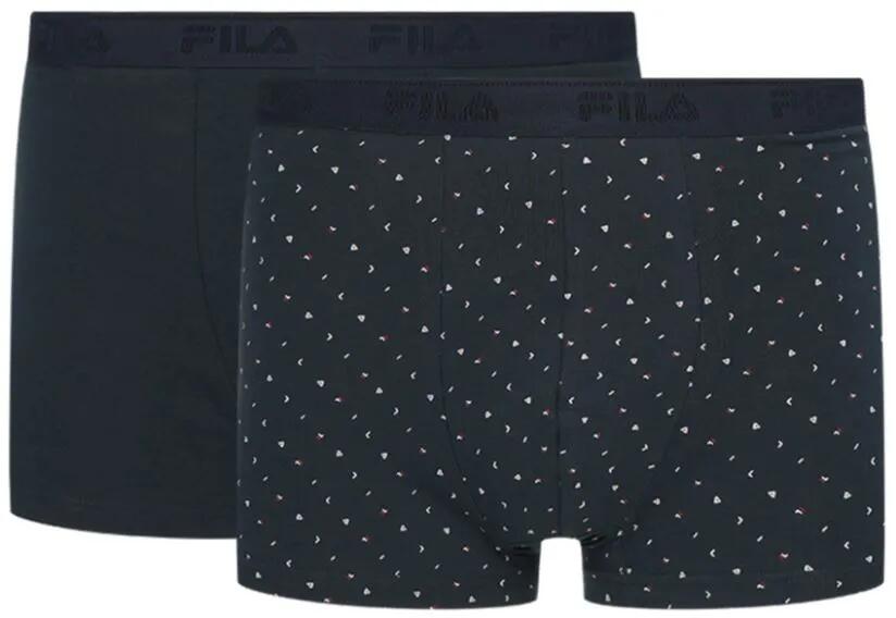 Boxeri Fila Navy, pachet de 2