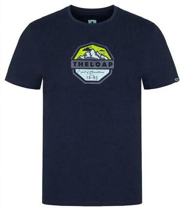 T-shirt homme Loap Altair slim en coton et élasthanne