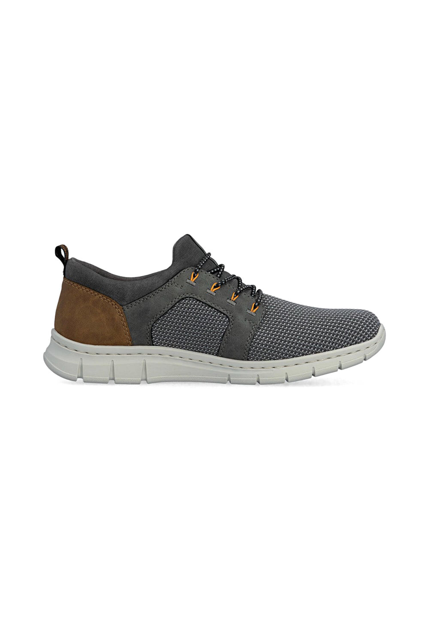 Rieker Herren Slipper Schuhe Sneaker Halbschuhe B7796-42 Grey 2/5