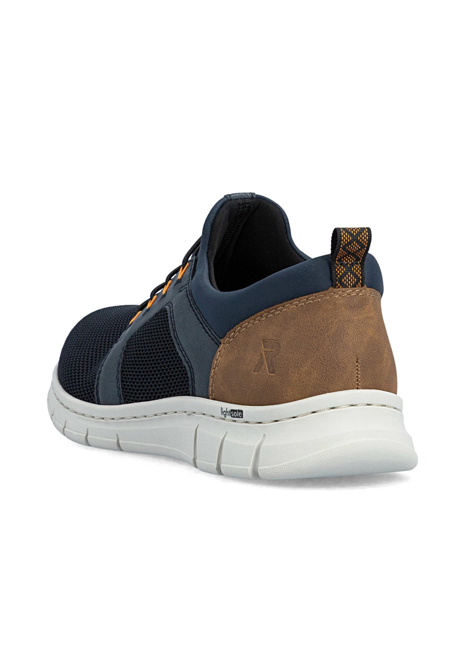 Rieker Herren Slipper Schuhe Sneaker Halbschuhe B7796-14 Blau 3/5