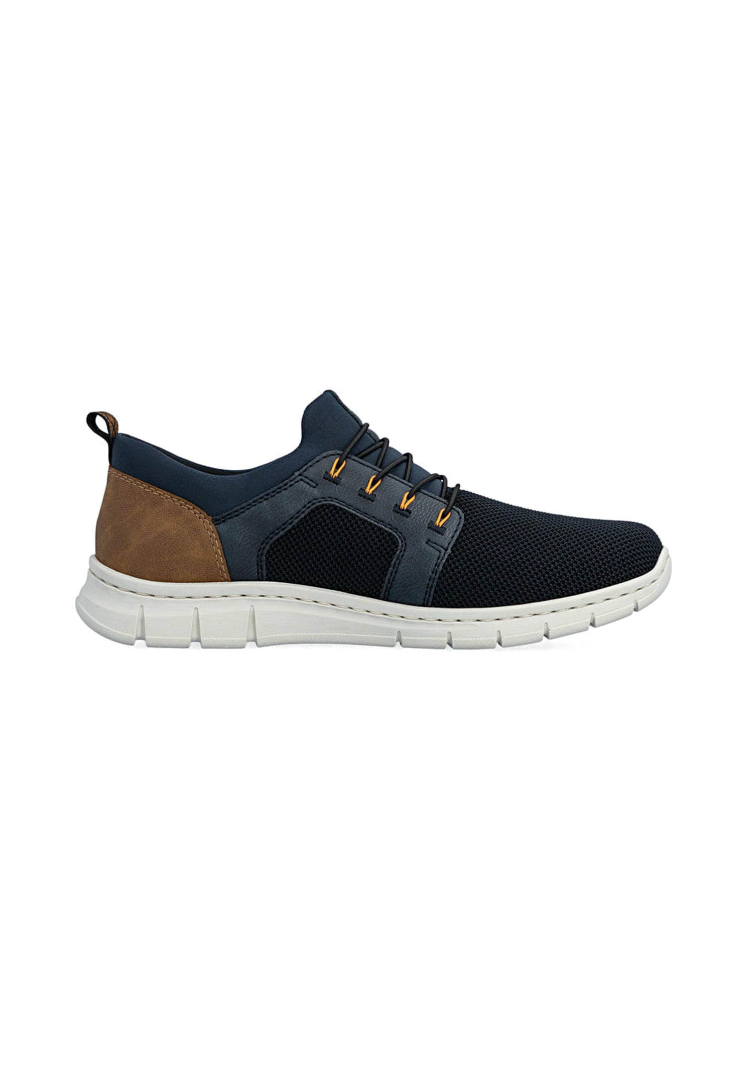 Rieker Herren Slipper Schuhe Sneaker Halbschuhe B7796-14 Blau 2/5