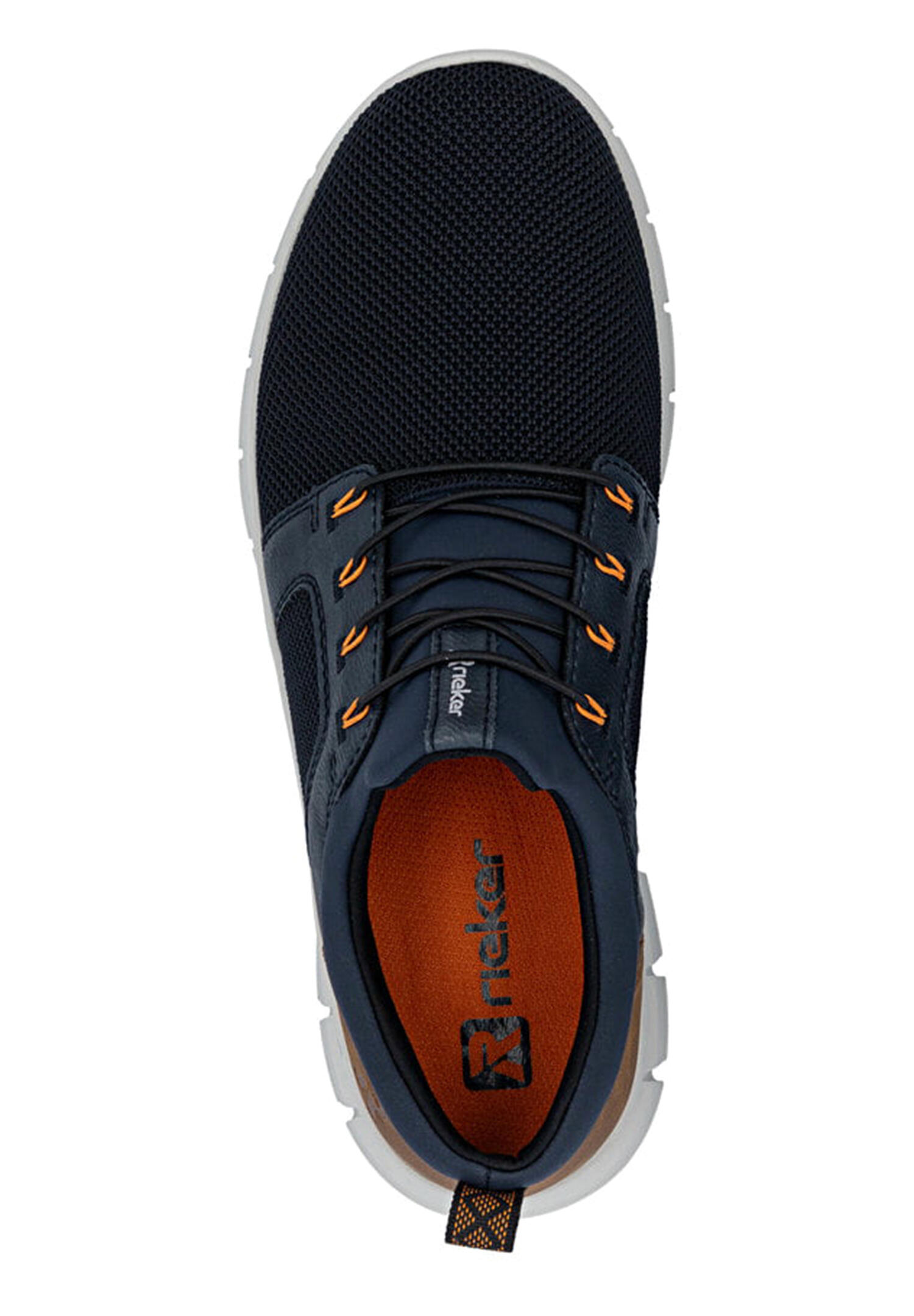 Rieker Herren Slipper Schuhe Sneaker Halbschuhe B7796-14 Blau 5/5