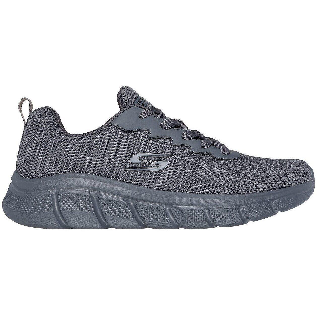 Scarpe da ginnastica Skechers Bobs B Flex - Chill, Grigio, Uomini 3/5