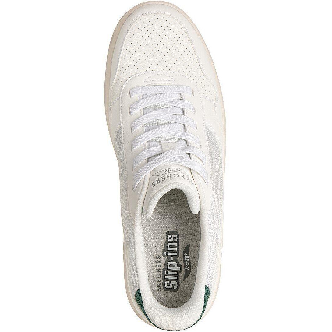 Scarpe da ginnastica Skechers Arch Fit Court, Bianca, Uomini 2/5
