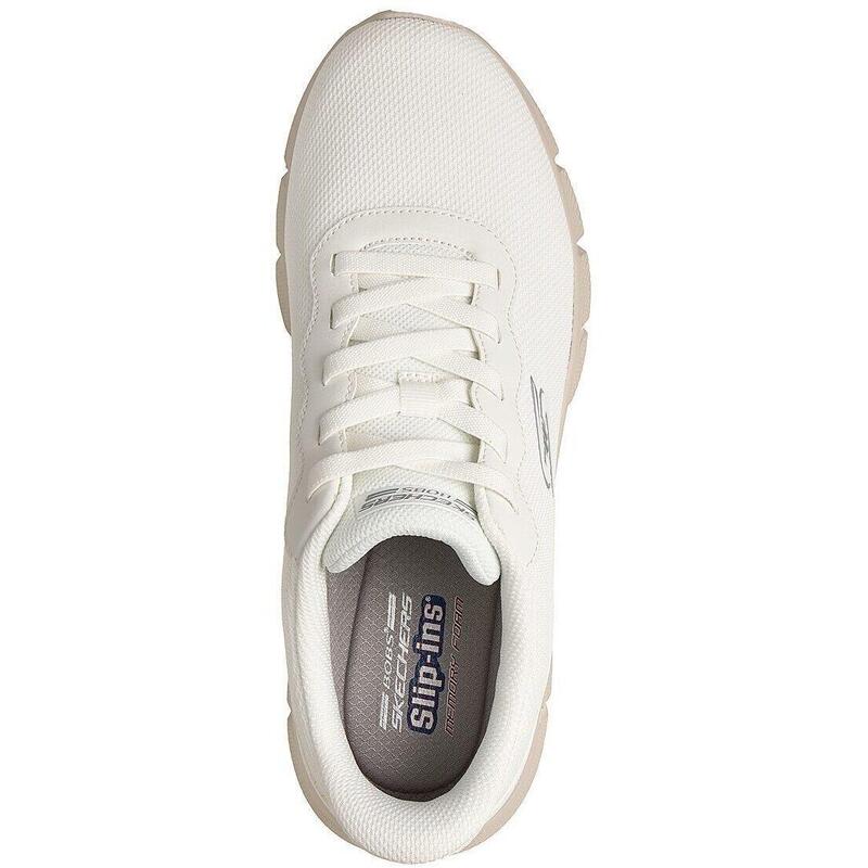 Pantofi sport barbati Skechers Bobs B Flex - Glacial Edge, Alb