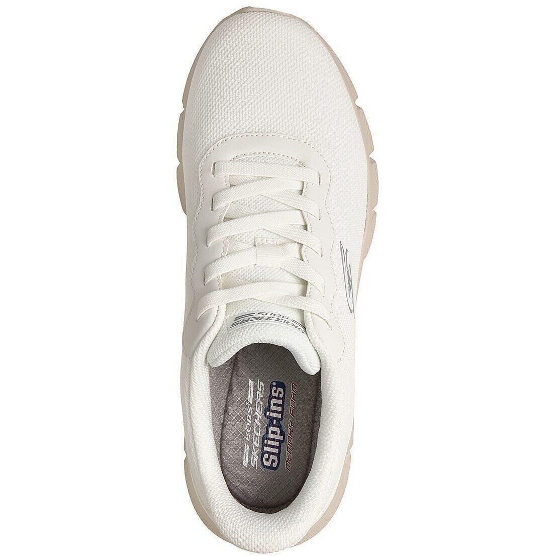 Baskets Skechers Bobs B Flex - Glacial Edge, Blanc, Hommes 2/5