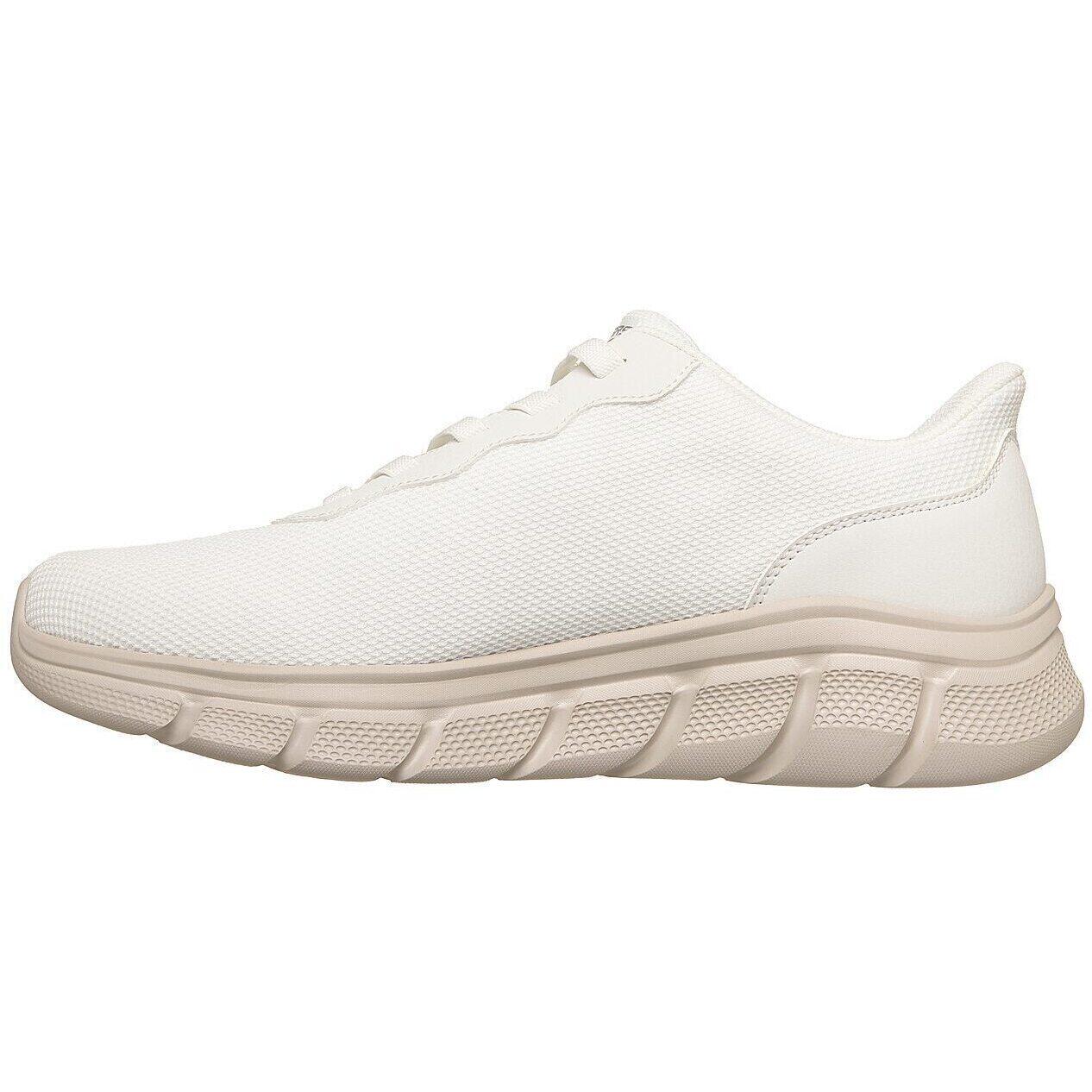 Baskets Skechers Bobs B Flex - Glacial Edge, Blanc, Hommes 5/5